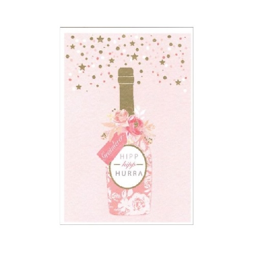 MINI BURSDAGSKORT VOKSEN - HIPP HURRA