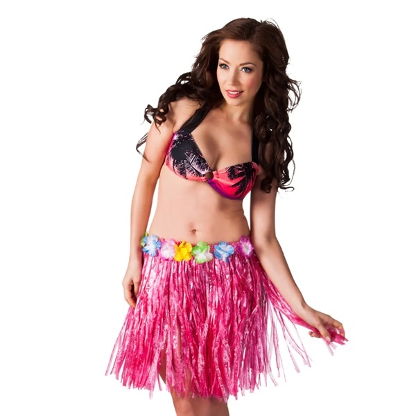 HAWAII SKJØRT - ROSA