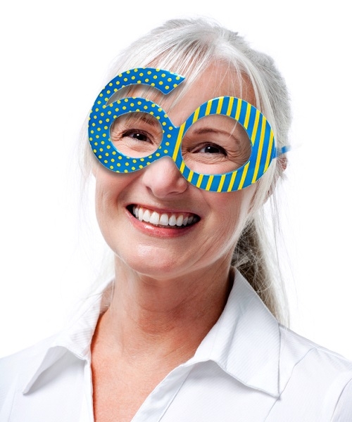 PARTY BRILLER 60 ÅR