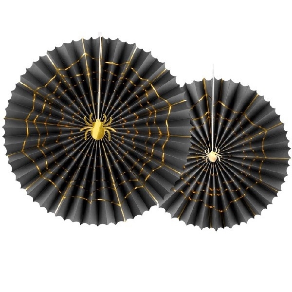 SVART OG GULLFARGET PYNT TIL HALLOWEEN