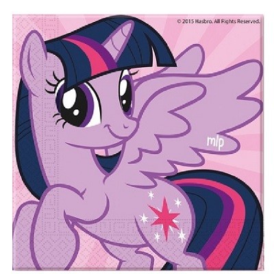 MY LITTLE PONY SERVIETTER - TWILIGHT SPARKLE