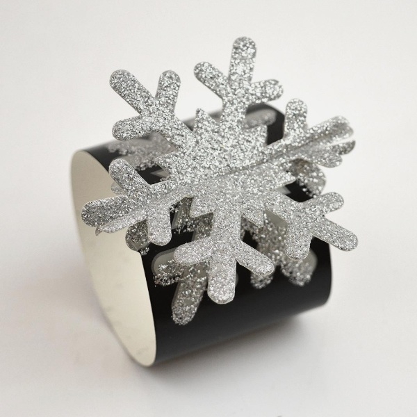 SNØFNUGG SERVIETTHOLDER JUL