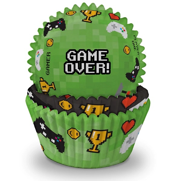 GAMING PARTY CUPCAKE FORMER