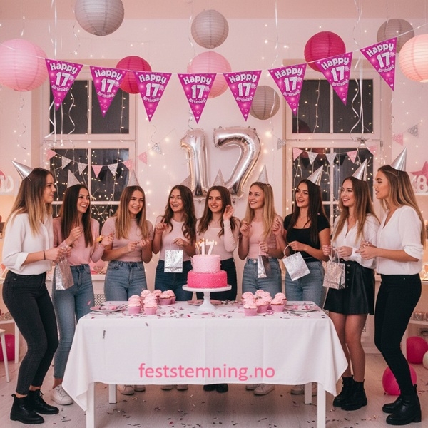 PYNT TIL BURSDAG JENTE 17 ÅR (illustrasjonsbilde)