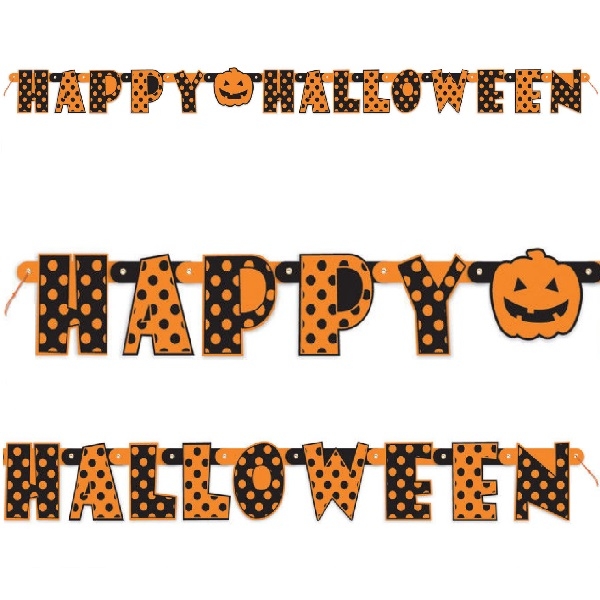 HAPPY HALLOWEEN BANNER - type 2