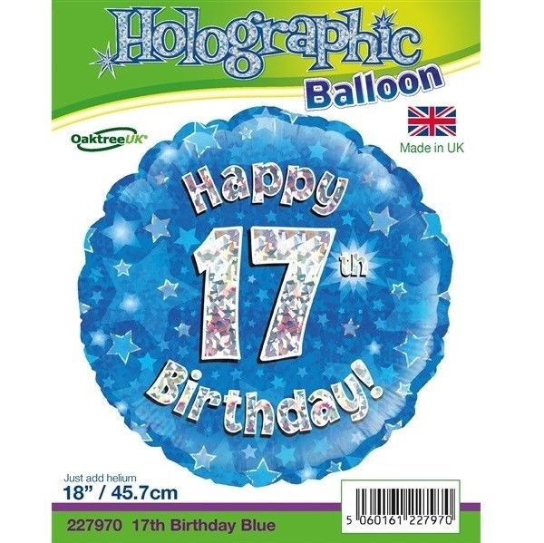 BLÅ PYNT TIL 17-ÅRSDAG