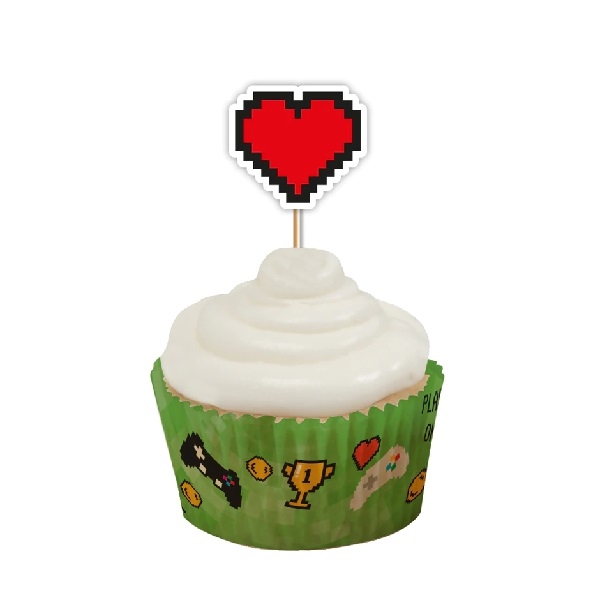 GAMING PARTY CUPCAKE PYNT