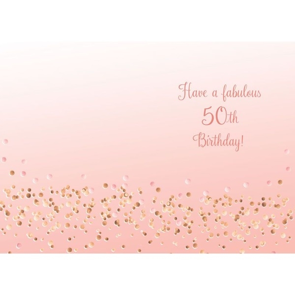 FAB AT 50 BURSDAGSKORT - innside