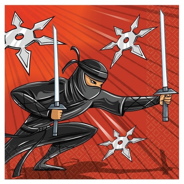 NINJA SERVIETTER