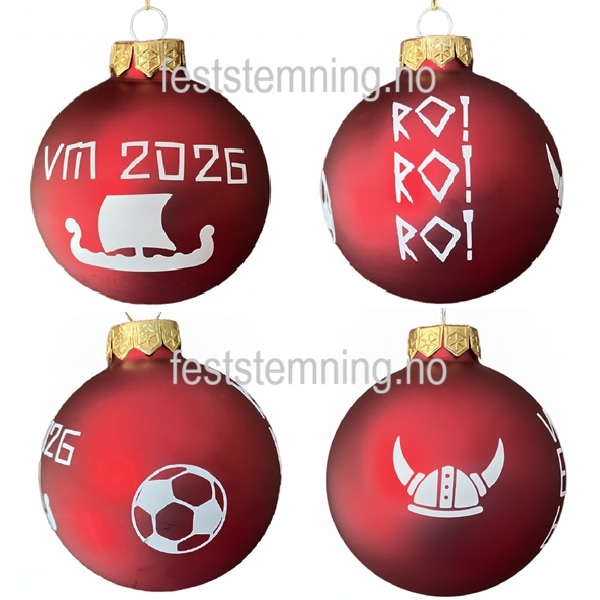 VM FOTBALL 2026 JULEKULE - RO RO RO
