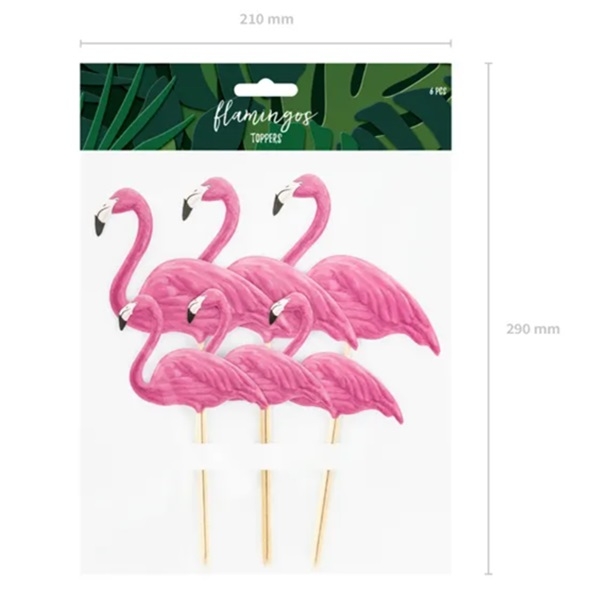 FLAMINGO CUPCAKE PYNT