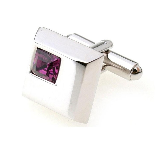 MANSJETTKNAPPER MED LILLA STEN