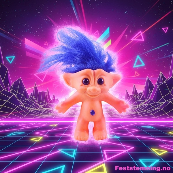 STORT 80-TALLS LYKKETROLL (illustrasjonbilde)