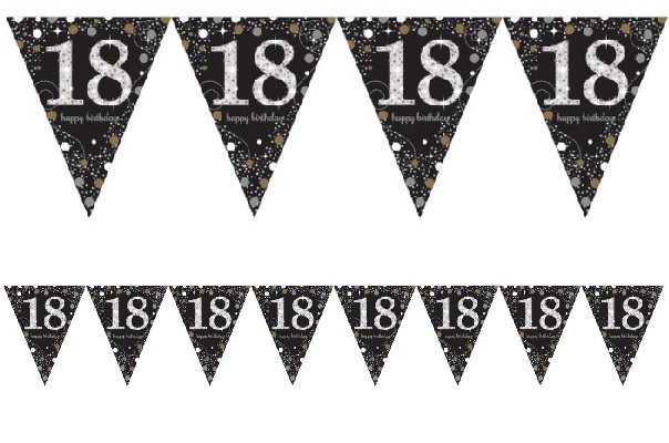 FLAGGPYNT TIL 18-ÅRSDAG