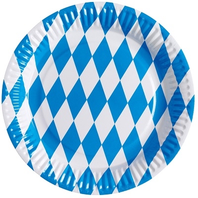 OKTOBERFEST TALLERKENER (8-pk)