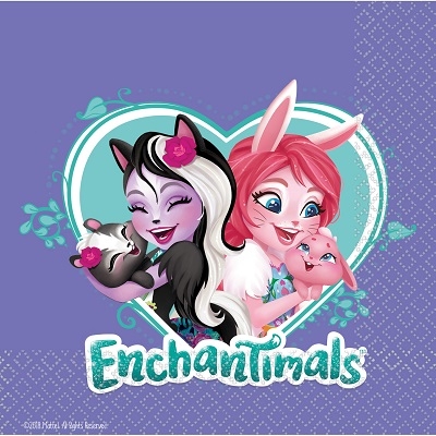 ENCHANTIMALS SERVIETTER