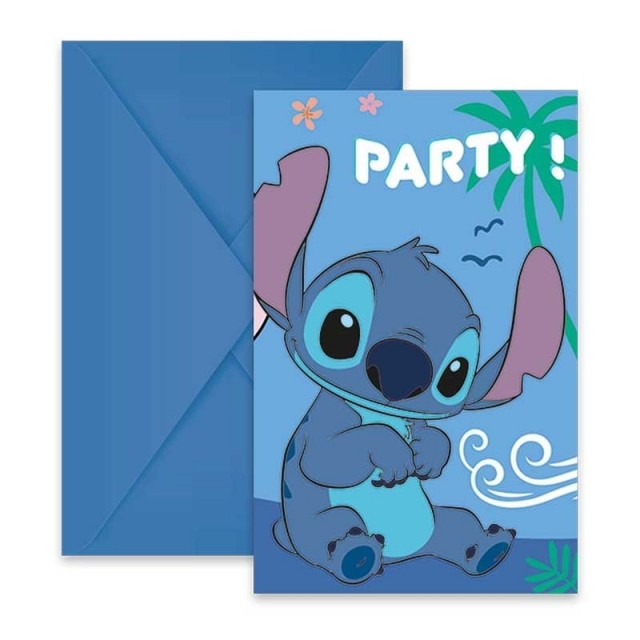 LILO OG STITCH INVITASJONER