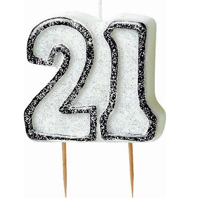 KAKELYS TIL 21-ÅRSDAG - type 1