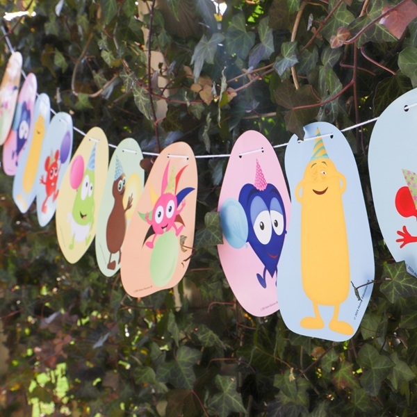 BANNER PYNT TIL BABBLARNA BURSDAG