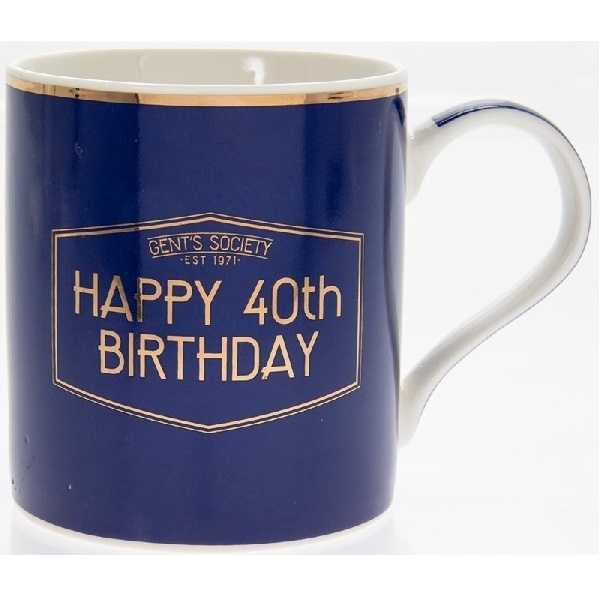 GAVE TIL 40 ÅRSDAG MANN