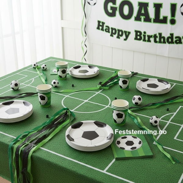 PYNT TIL FOTBALL BURSDAG (illustrasjonsbilde)