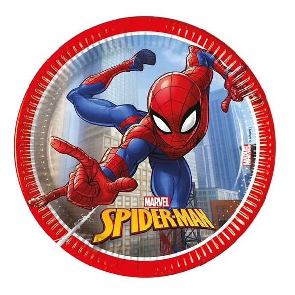 SPIDERMAN TALLERKENER