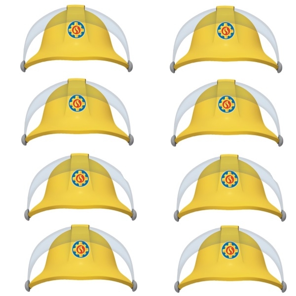 BRANNMANN SAM BURSDAGSHATTER (8-pk)