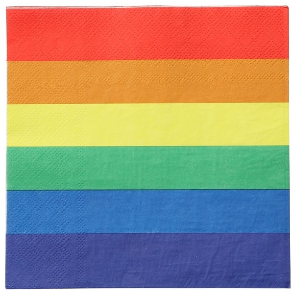 RAINBOW SERVIETTER - type 1