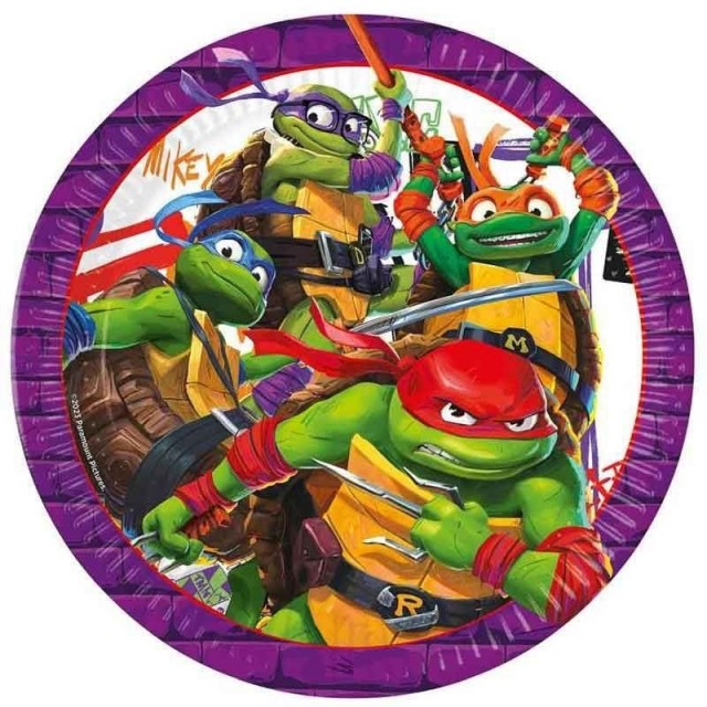 TEENAGE MUTANT NINJA TURTLES TALLERKENER