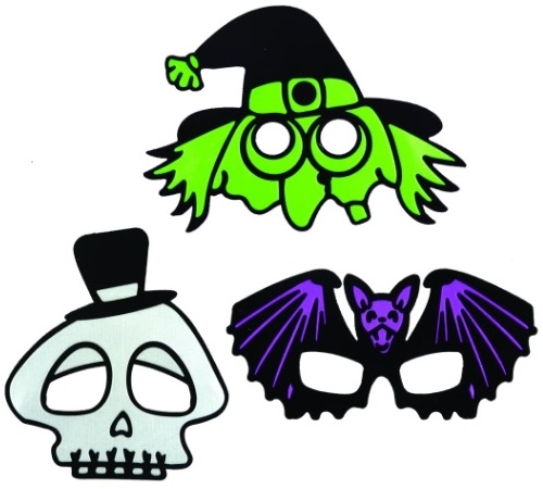 HALLOWEEN STOFFMASKE