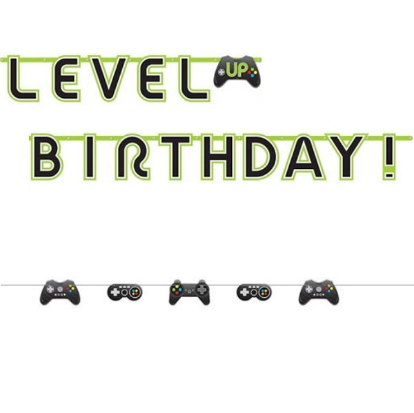 GAMING PARTY BANNER KIT