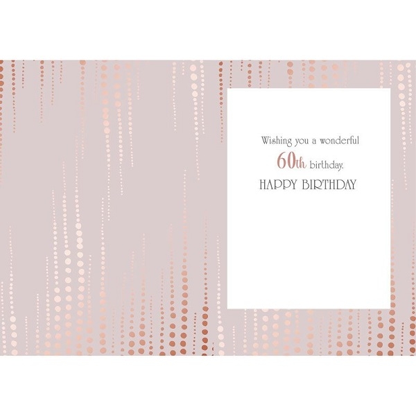 BURSDAGSKORT 60 ÅR - INNSIDE