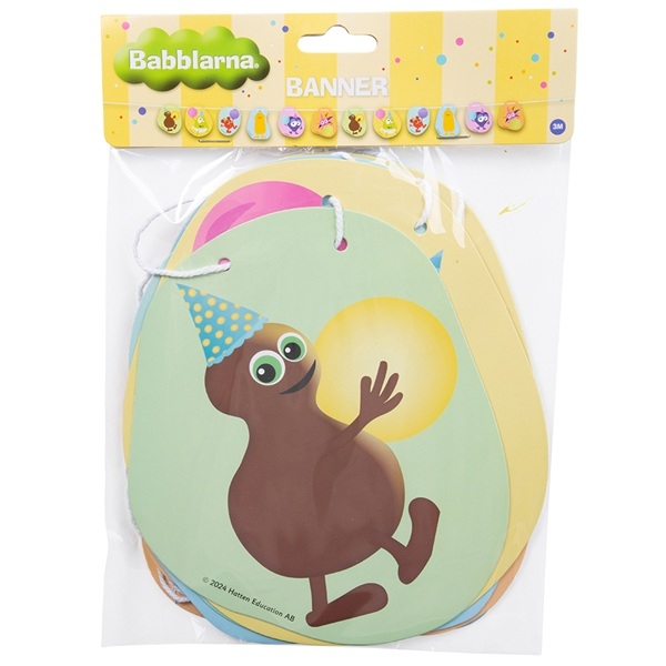 BABBLARNA BURSDAGSBANNER