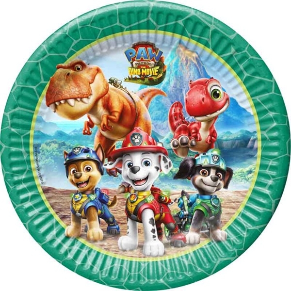 PAW PATROL TALLERKENER - DINOFILMEN