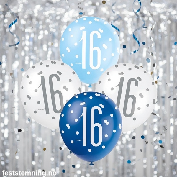 BALLONGER 16 ÅR (illustrasjonsbilde)