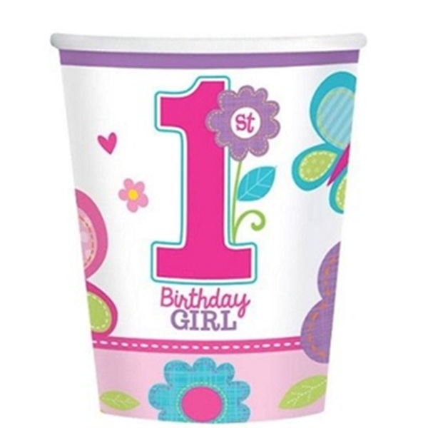 PAPPKOPPER TIL 1-ÅRSDAG (8-pk)