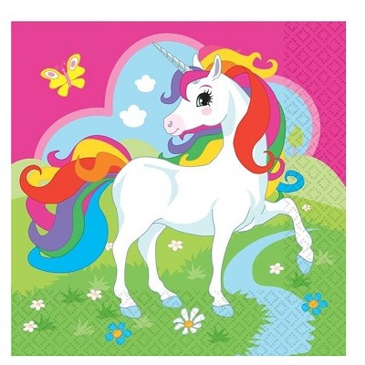 ENHJØRNING SERVIETTER (type 1)