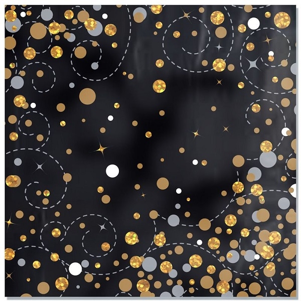 GULLGLITRENDE SERVIETTER