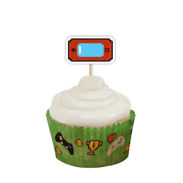 GAMING PARTY CUPCAKE PYNT