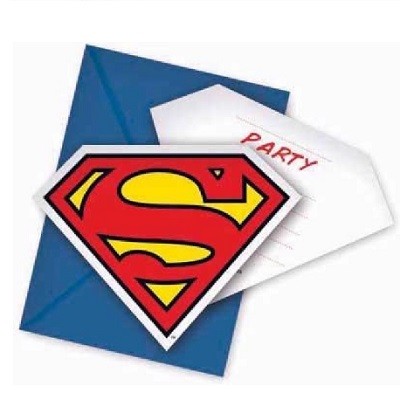 SUPERMANN INVITASJONER