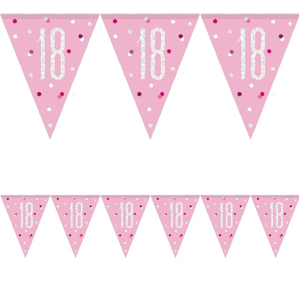 ROSA PYNT 18 ÅR (LYS ROSA)