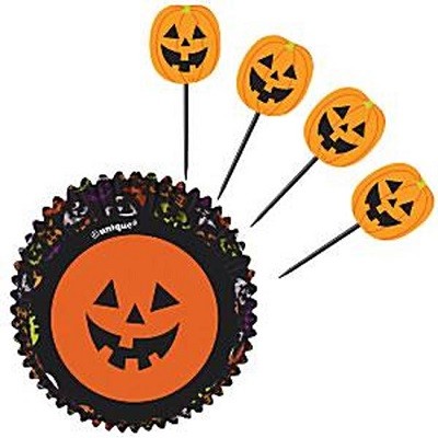 HALLOWEEN CUPCAKE KIT - gresskar