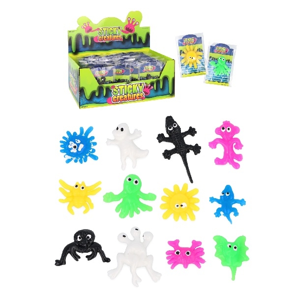 ELASTISK MONSTER LEKE (3-6 cm) KALENDERGAVER TIL BARN 