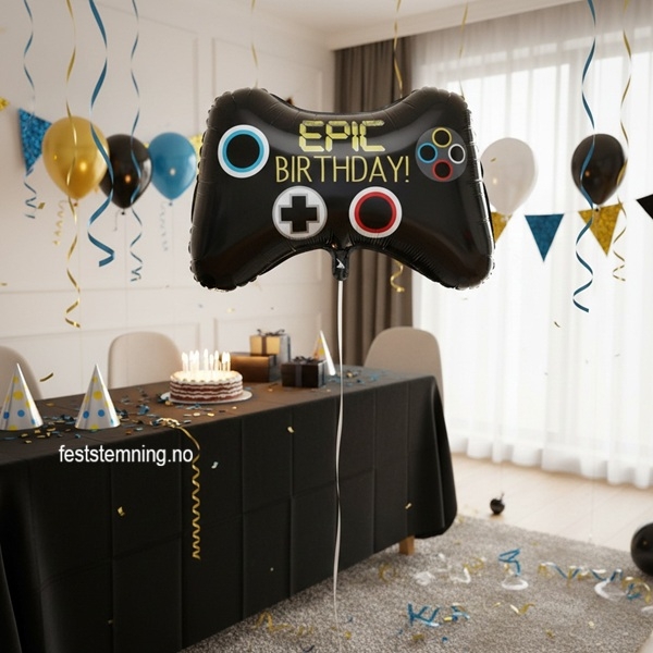 STOR GAMING FOLIEBALLONG (illustrasjonsbilde)