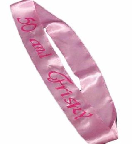 FLASHING 50 AND FABULOUS SASH