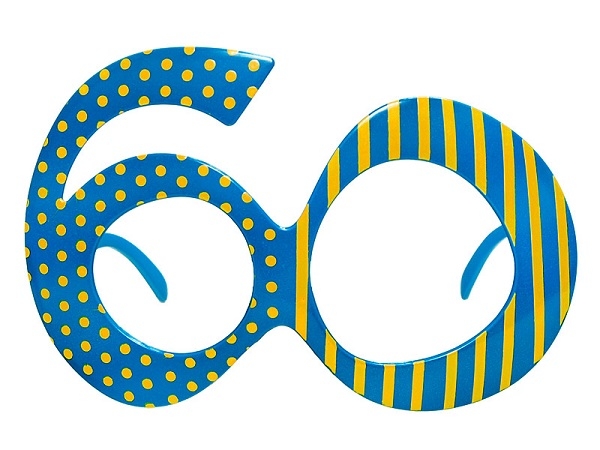 PARTY BRILLER 60 ÅR