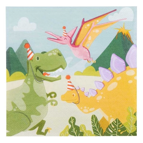 DINOSAUR SERVIETTER