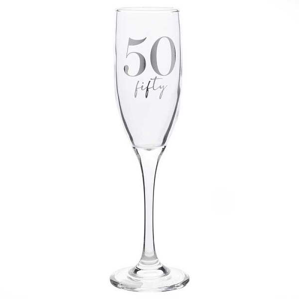 CHAMPAGNEGLASS 50 ÅR