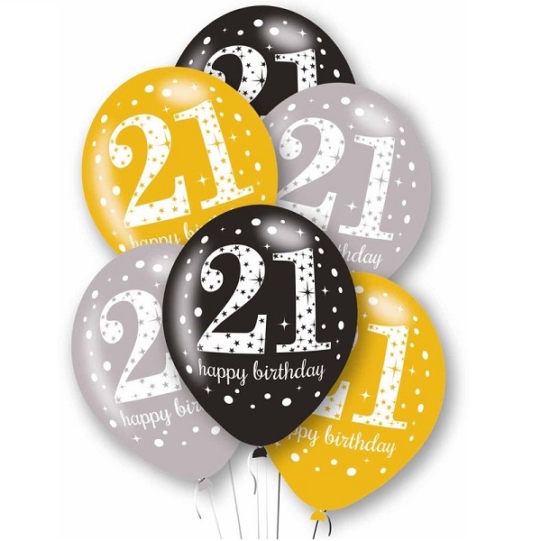 BALLONGER TIL 21-ÅRSDAG