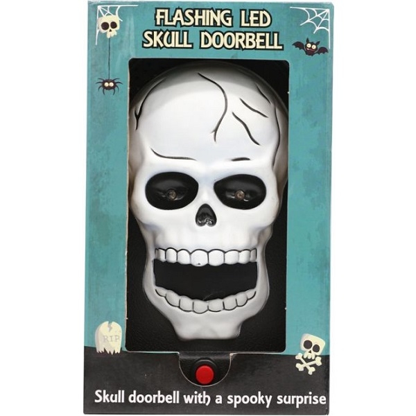 SKJELETT HALLOWEEN DØRKLOKKE